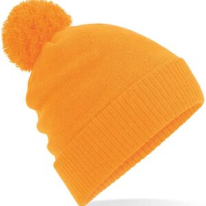 Beechfield Thermal Snowstar® Beanie | Fluorescent Orange