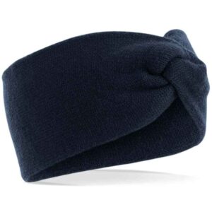 Beechfield Twist Knit Headband | French Navy