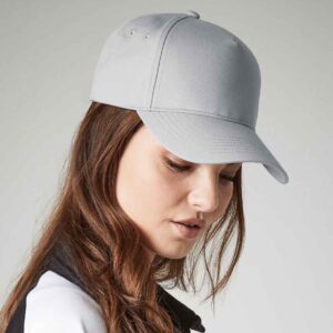 Beechfield Ultimate 5 Panel Cap | Light Grey