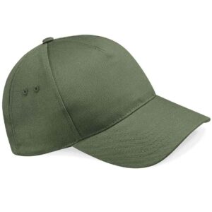 Beechfield Ultimate 5 Panel Cap | Olive Green