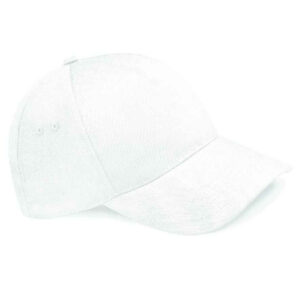 Beechfield Ultimate 5 Panel Cap | White