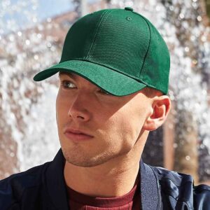 Beechfield Ultimate 6 Panel Cap | Bottle Green