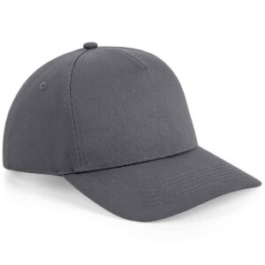 Beechfield Urbanwear 5 Panel Snapback Cap | Graphite Grey