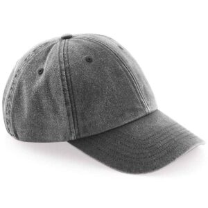 Beechfield Vintage Low Profile Cap | Vintage Black
