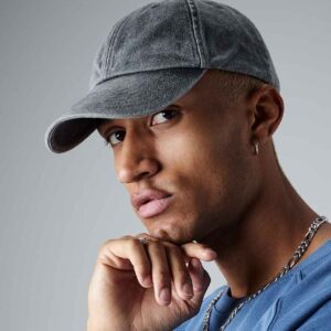 Beechfield Vintage Low Profile Cap | Vintage Denim