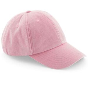 Beechfield Vintage Low Profile Cap | Vintage Dusky Pink