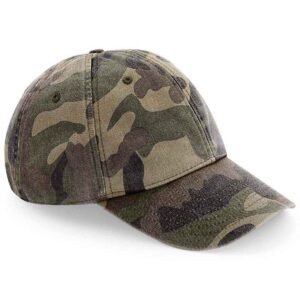 Beechfield Vintage Low Profile Cap | Vintage Jungle Camo