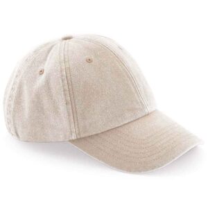 Beechfield Vintage Low Profile Cap | Vintage Stone