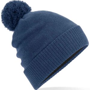 Beechfield Water Repellent Thermal Snowstar® Beanie | Steel Blue