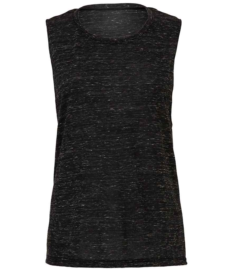 Bella Ladies Flowy Scoop Muscle Tank Top - Image 5