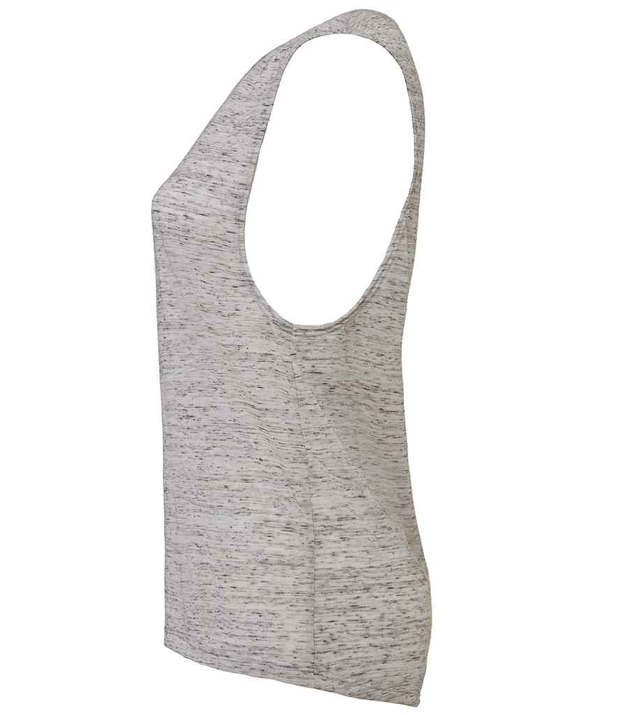 Bella Ladies Flowy Scoop Muscle Tank Top - Image 16