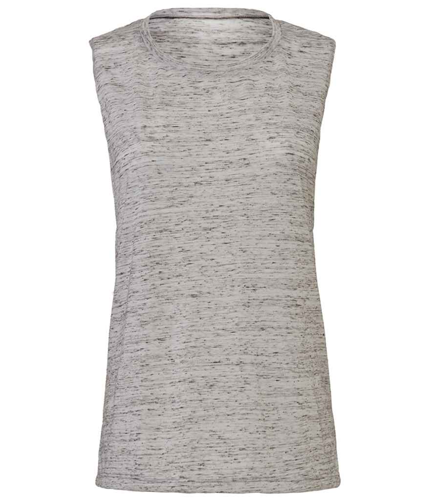 Bella Ladies Flowy Scoop Muscle Tank Top - Image 14