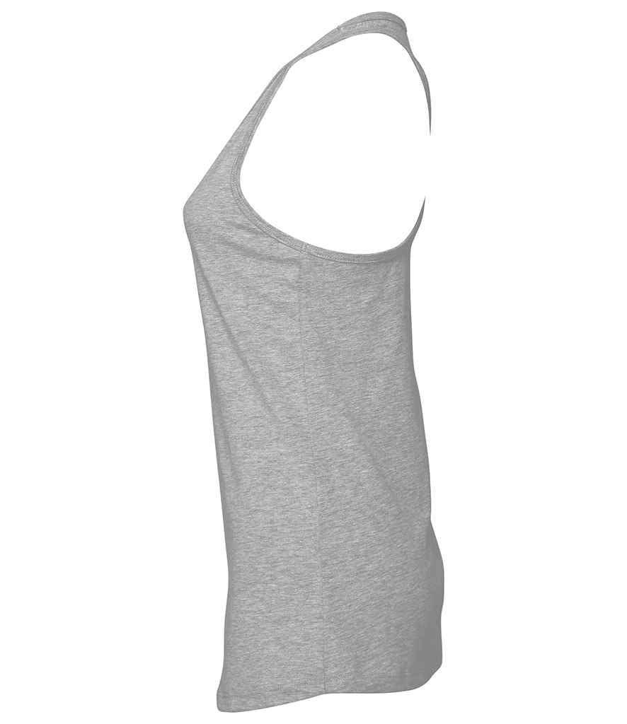 Bella Ladies Jersey Racer Back Tank Top - Image 3
