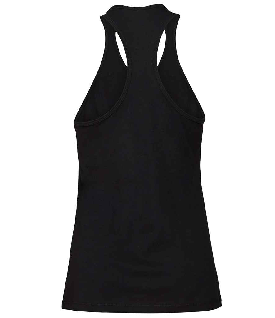 Bella Ladies Jersey Racer Back Tank Top - Image 5