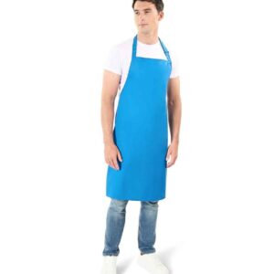 Brand Lab Adjustable Bib Apron | Turquoise Blue