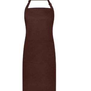 Brand Lab Adjustable Bib Pocket Apron | Brown