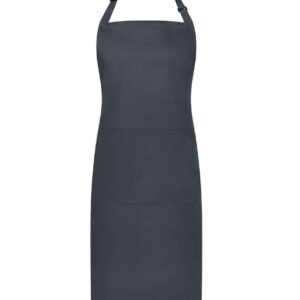 Brand Lab Adjustable Bib Pocket Apron | Charcoal
