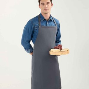 Brand Lab Classic Bib Apron | Charcoal