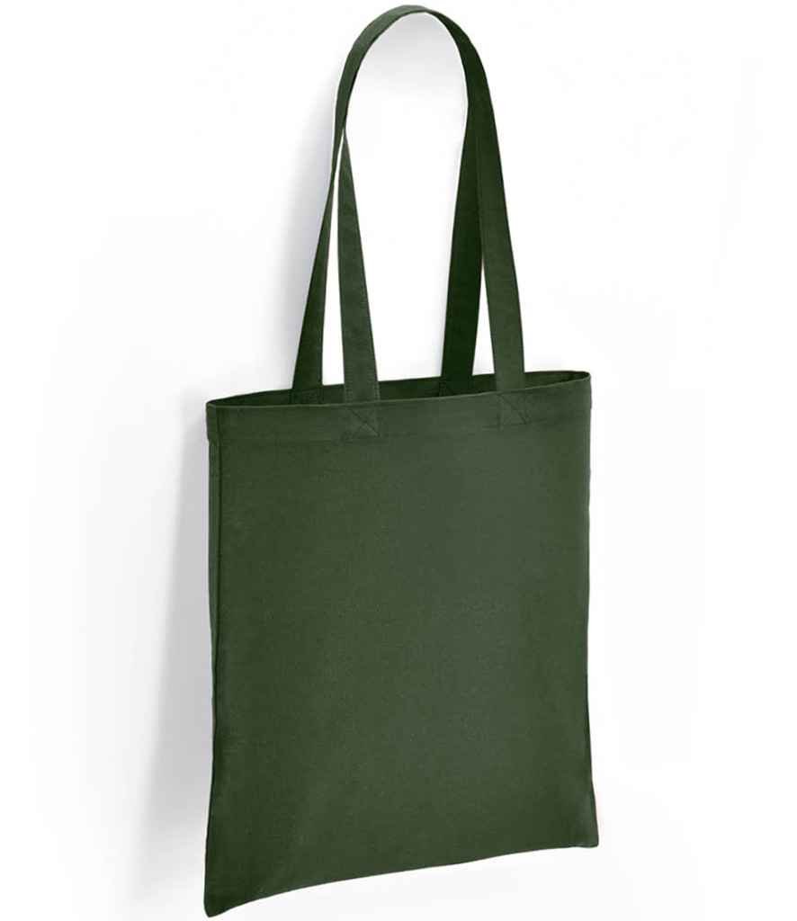 Brand Lab Cotton Long Handle Shopper | Forest Green