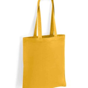 Brand Lab Cotton Long Handle Shopper | Mustard