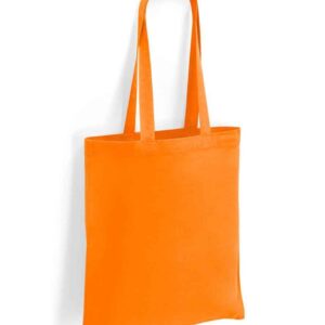 Brand Lab Cotton Long Handle Shopper | Orange