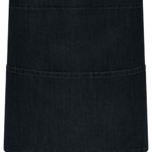 Brand Lab Denim Waist Pocket Apron | Black Denim