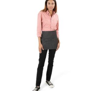 Brand Lab Denim Waist Pocket Apron | Grey Denim