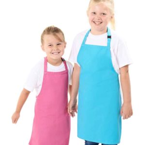 Brand Lab Kids Basic Adjustable Bib Apron | Fuchsia