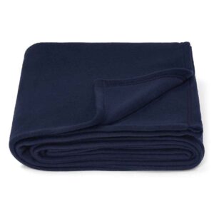 Brand Lab Large Polar Fleece Blanket | Navy