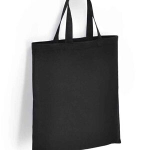 Brand Lab Organic Cotton Short Handle Shopper | Black