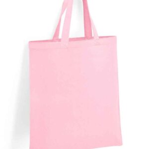 Brand Lab Organic Cotton Short Handle Shopper | Light Pink