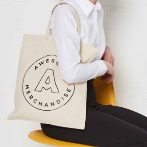 Brand Lab Organic Cotton Short Handle Shopper | Natural