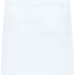 Brand Lab Organic/Recycled Waist Pocket Apron | White