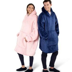 Brand Lab Oversized Hooded Blanket | Blush Pink