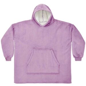 Brand Lab Oversized Hooded Blanket | Digital Lavender