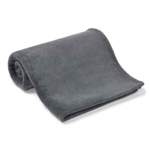 Brand Lab Pet Teddy Fleece Blanket | Charcoal