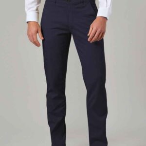 Brook Taverner Miami Slim Fit Chino Trousers | Navy