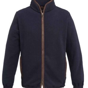 Brook Taverner Unisex Baltimore Fleece Jacket | Navy