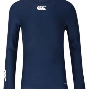 Canterbury Kids ThermoReg Long Sleeve Base Layer | Navy