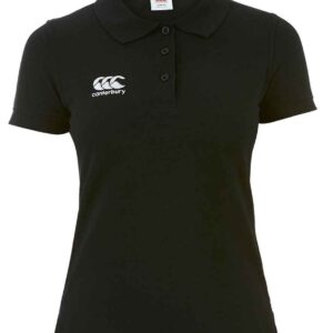 Canterbury Ladies Waimak Piqué Polo Shirt | Black