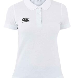 Canterbury Ladies Waimak Piqué Polo Shirt | White