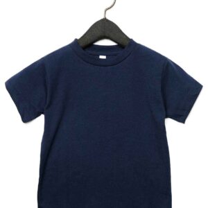 Canvas Toddler Crew Neck T-Shirt | Navy