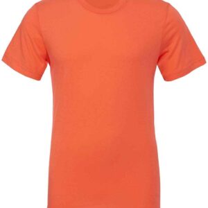 Canvas Unisex Crew Neck T-Shirt | Coral