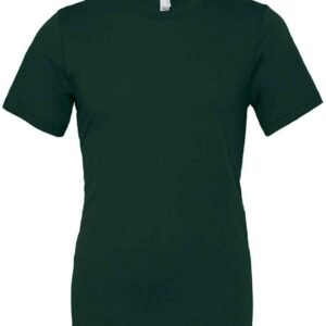 Canvas Unisex Crew Neck T-Shirt | Forest Green