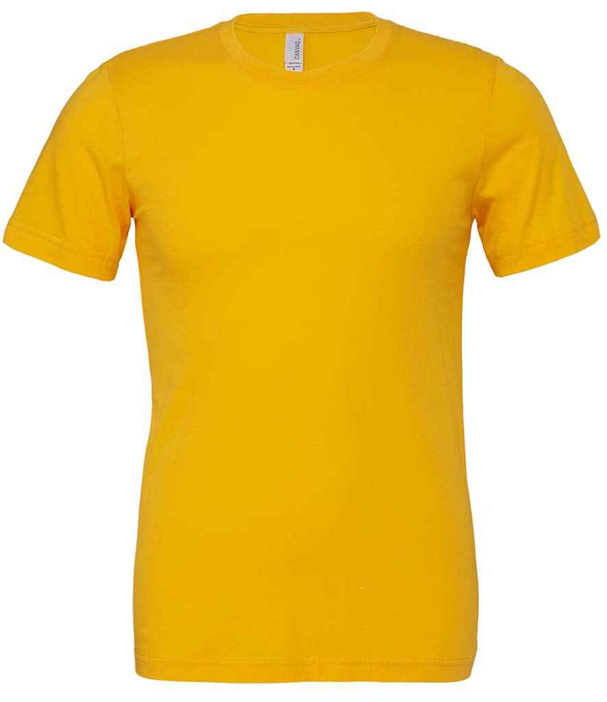 Canvas Unisex Crew Neck T-Shirt | Gold