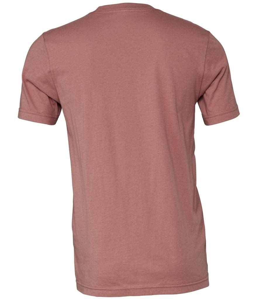 Canvas Unisex Crew Neck T-Shirt | Mauve - Image 2