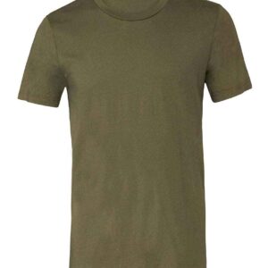 Canvas Unisex Crew Neck T-Shirt | Military Green