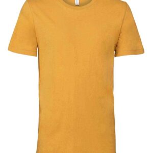 Canvas Unisex Crew Neck T-Shirt | Mustard