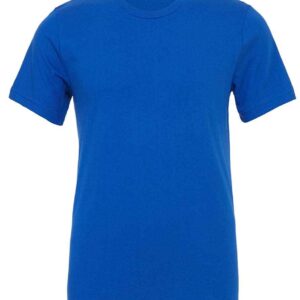 Canvas Unisex Crew Neck T-Shirt | Royal Blue