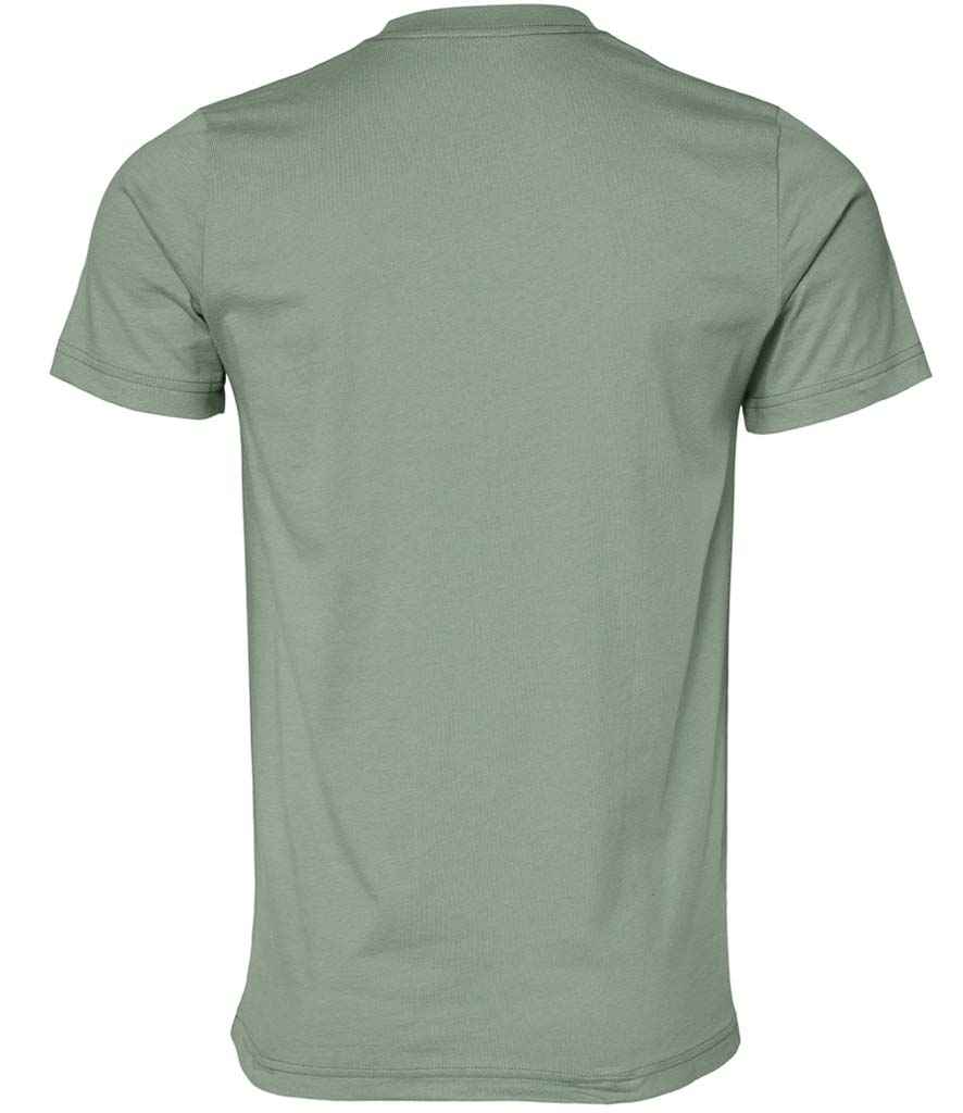 Canvas Unisex Crew Neck T-Shirt | Sage Green - Image 2